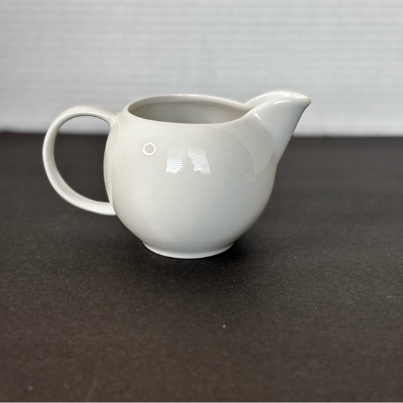 White Ceramic Creamer/Syrup Little Pitcher from IKEA OF SWEDEN LikeNew Farmhouse - Picture 3 of 9